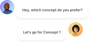 Chat feedback comments