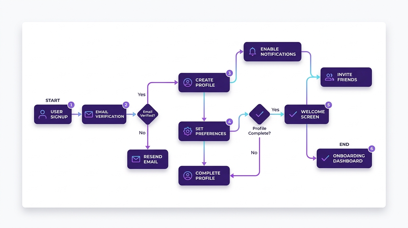 Justin working on user flow in InfusedPath